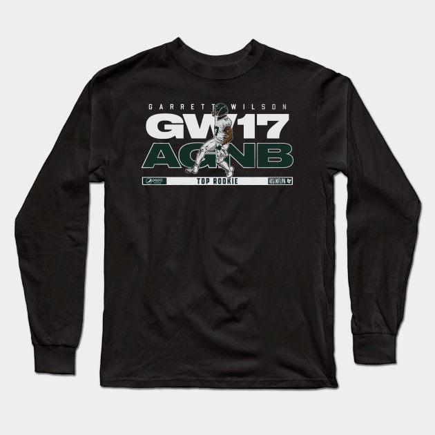 Garrett Wilson AGNB Long Sleeve T-Shirt by Chunta_Design